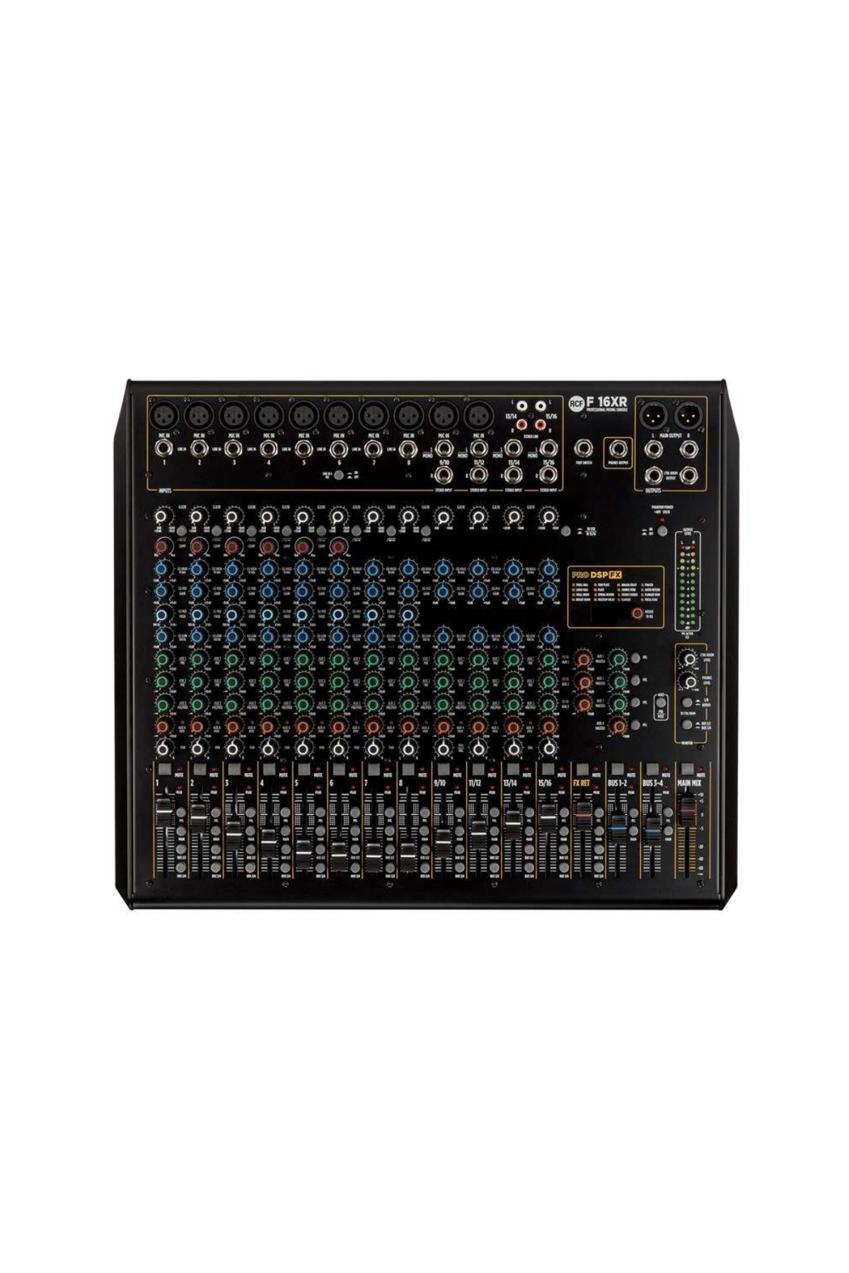 Rcf F 16XR 16 Kanal Efektli Profesyonel Deck Mikser