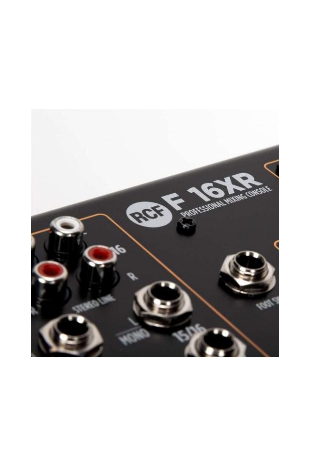 Rcf F 16XR 16 Kanal Efektli Profesyonel Deck Mikser