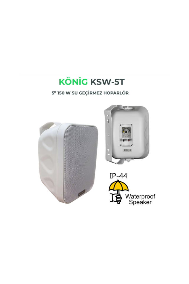 König KSW-5 150 W 5 inç 2'li Sütun Hoparlör