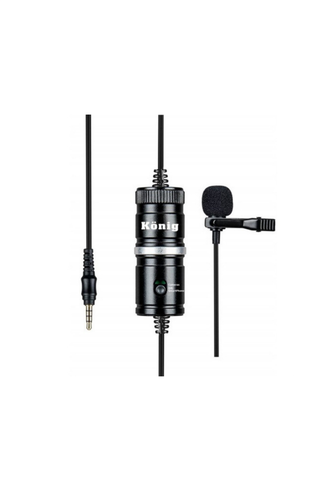 König K-YM 03 Youtuber Android Kablolu Yaka Mikrofonu