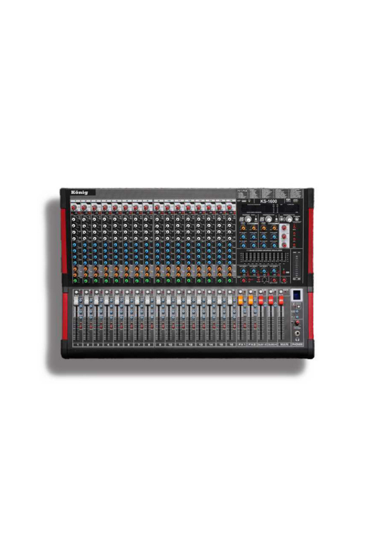 KÖNİG KS-1600 16 Kanal Deck Mikser