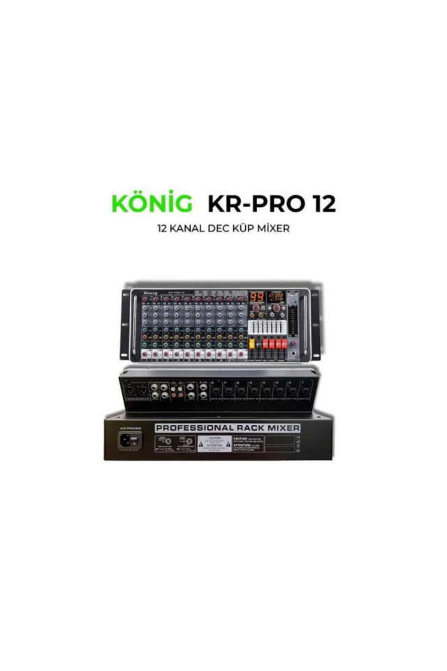 KÖNİG KR-PRO 12 12 KANAL DEC KÜP MİXER