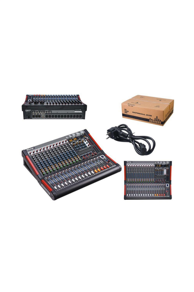 König KS-1200 12 Kanal 6 Aux 2x99 DSP Effect Deck Mikser