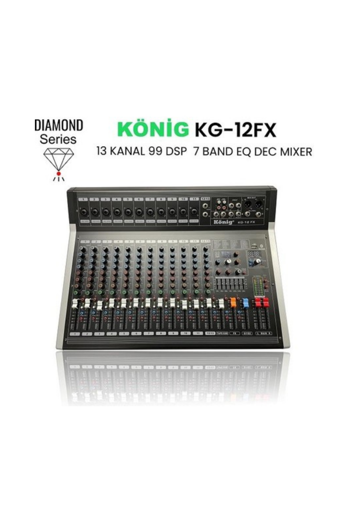 König KG-12 FX DIAMOND 13 Kanal Deck Mikser