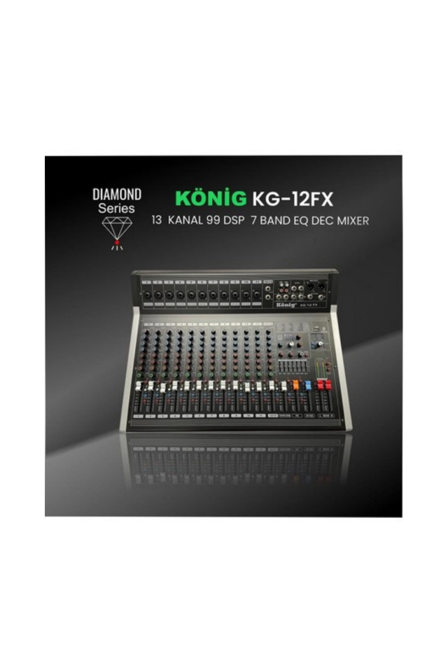 König KG-12 FX DIAMOND 13 Kanal Deck Mikser