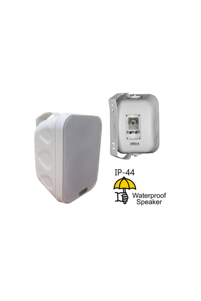 König KSW-6 6'' 180W IP44 İkili Sütun Hoparlör Beyaz