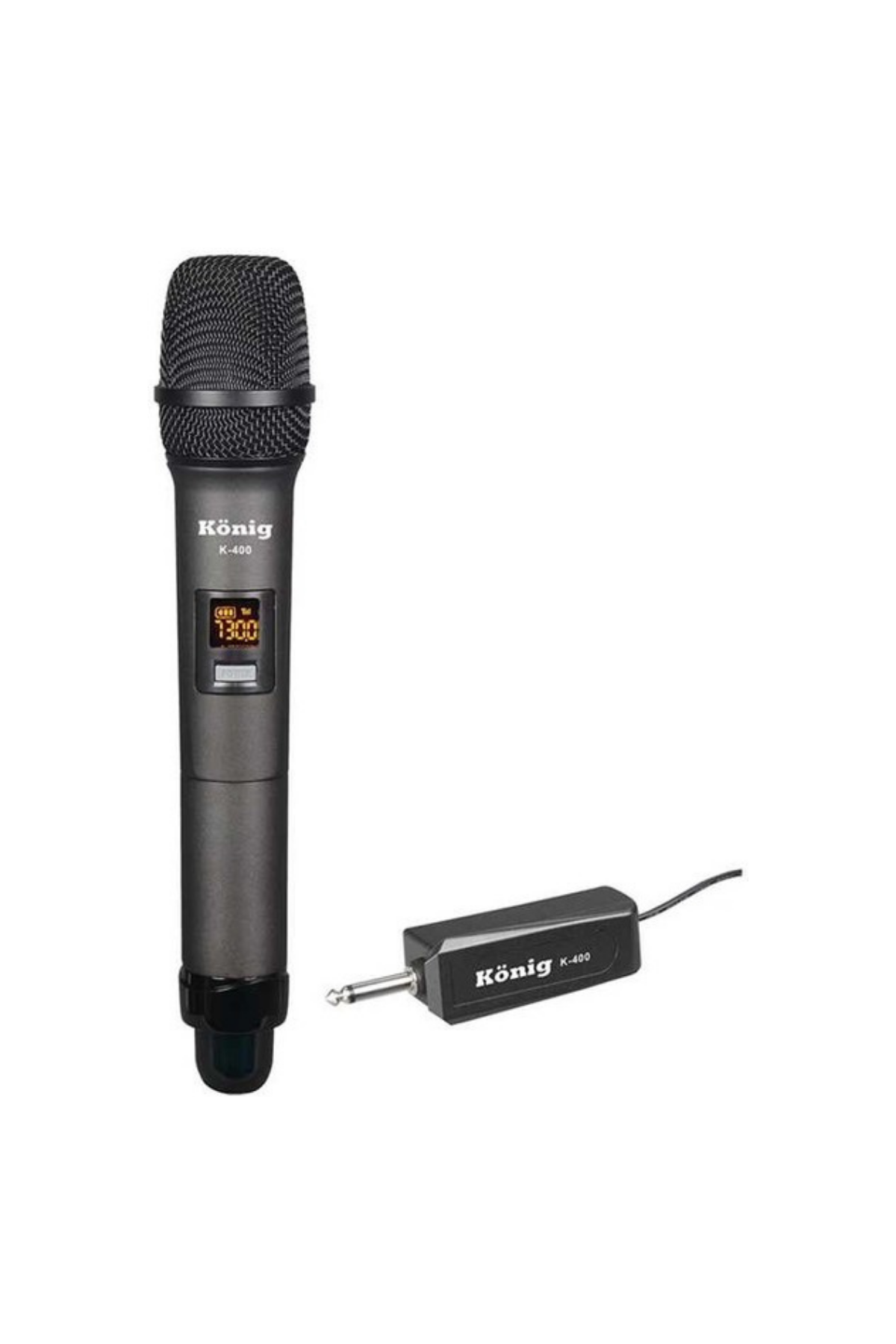 König K-400 UHF Kanal Kablosuz El Mikrofonu