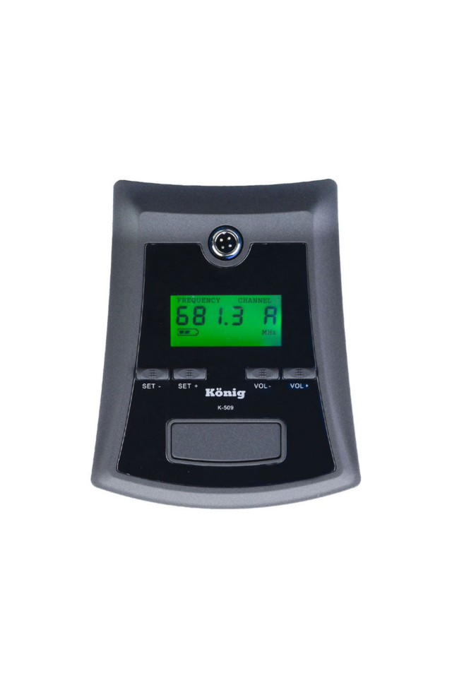 König K-509 Şarjlı Telsiz Kablosuz Kürsü Mikrofonu