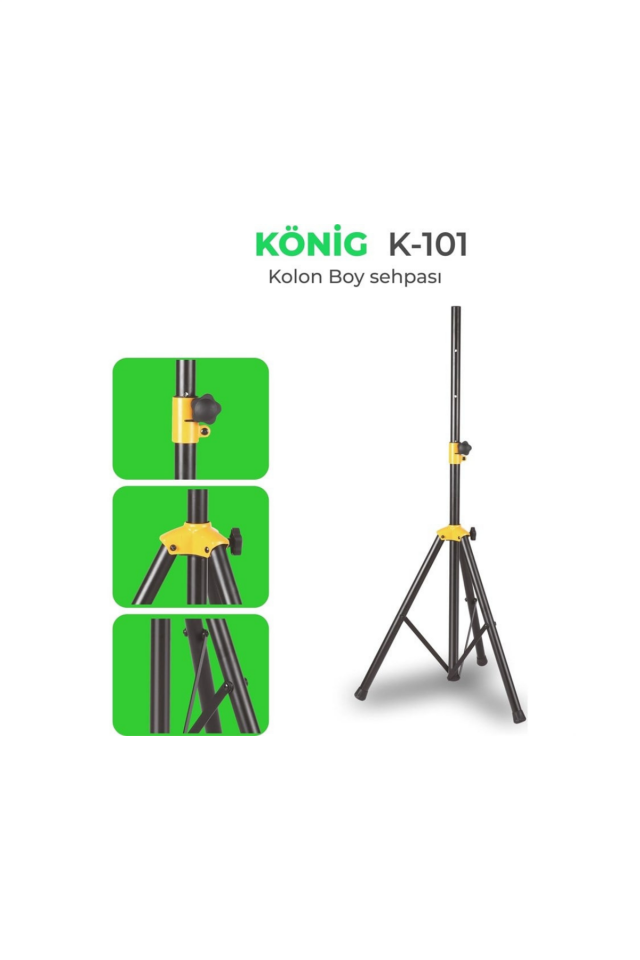 König K-101 Kolon Boy Hoparlör Standı