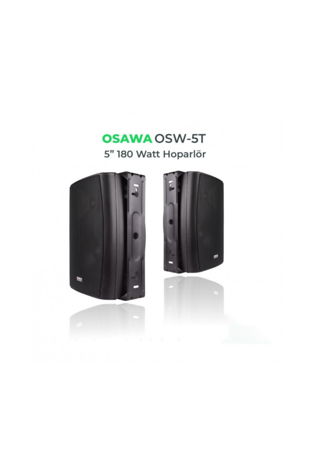 OSAWA OSW-5T Siyah 100V Trafolu Duvar Hoparlör