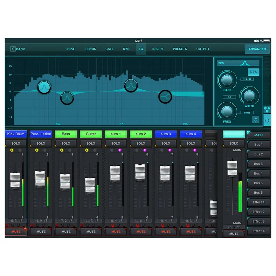 BEHRINGER XR16 16-Kanal Dijital Mikser