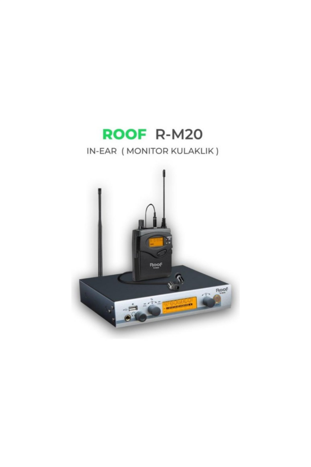 ROOF R-M20 IN-EAR Kablosuz Kulaklık Sistemi