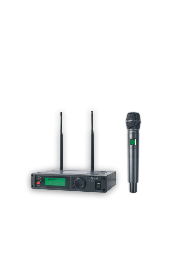 Roof R 1100 El Tek Kanal Kablosuz El Mikrofon Seti