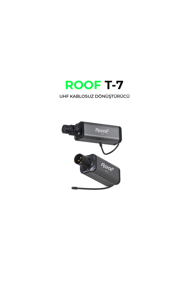 ROOF T-7 KABLOSUZ UHF DÖNÜŞTÜRÜCÜ