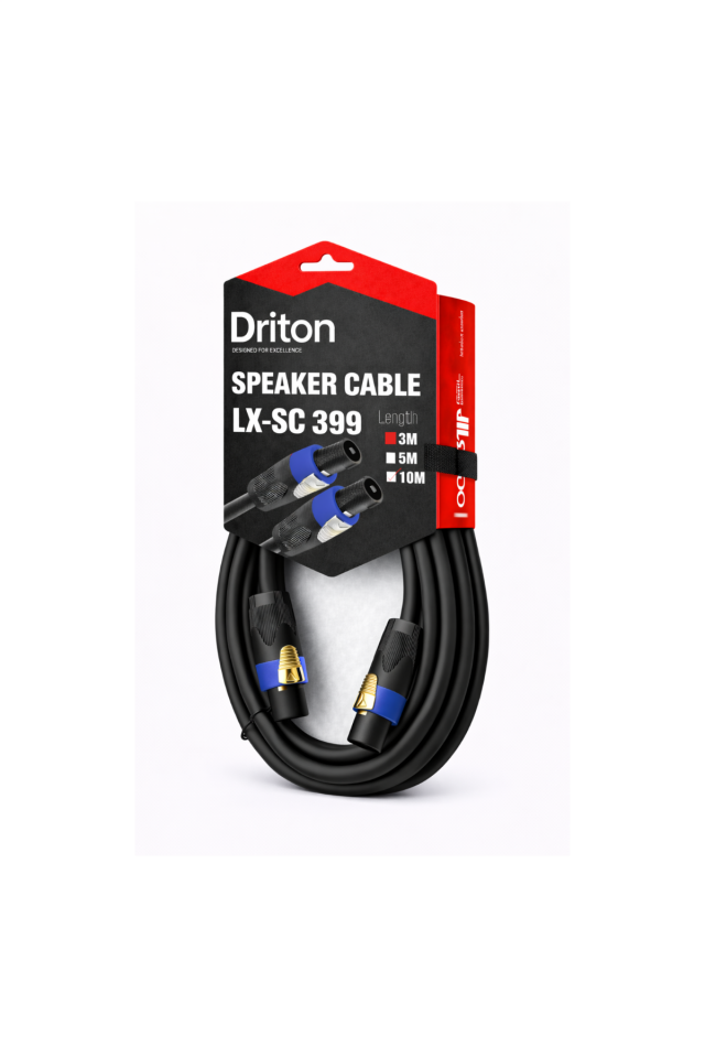 DRİTON LX-SC LX-399 3 METRE SES VE IŞIK SİSTEMİ SPEKON - SPEKON KABLO