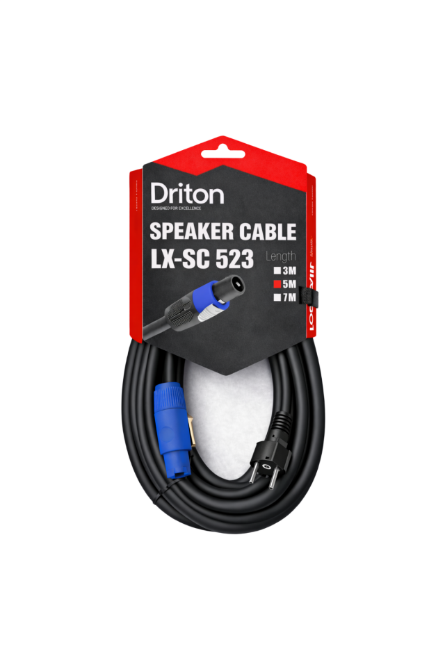 DRİTON LX-SC LX-523 5 METRE SES VE IŞIK SİSTEMİ POWERCON - SPEKON KABLO