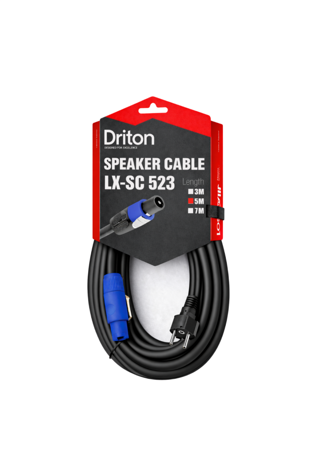 DRİTON LX-SC LX-523 5 METRE SES VE IŞIK SİSTEMİ POWERCON - SPEKON KABLO