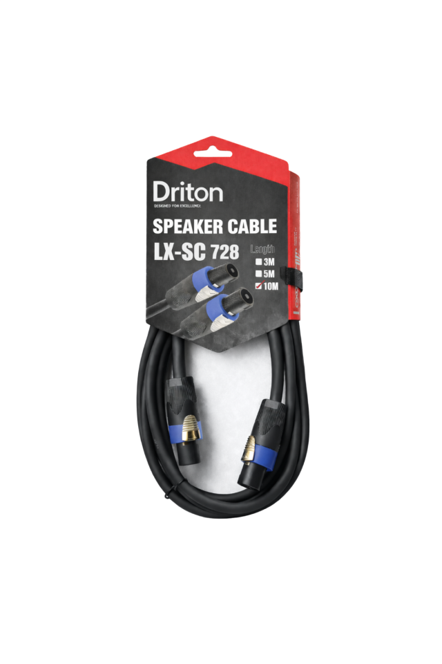 DRİTON LX-SC LX-728 10 METRE SES VE IŞIK SİSTEMİ SPEKON - SPEKON KABLO