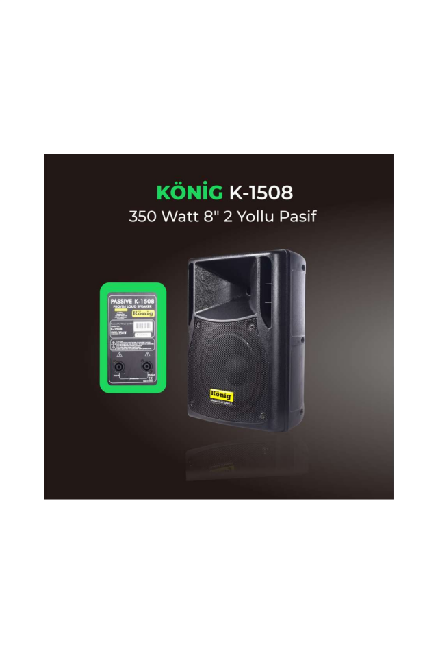 KÖNİG K–1508 PASİF HOPARLÖR MAX 350 WATT PASİF HOPARLÖR