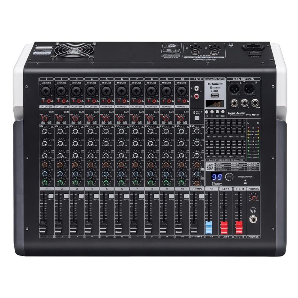 Gold Audio PRO-M 812P Amfili Mikser