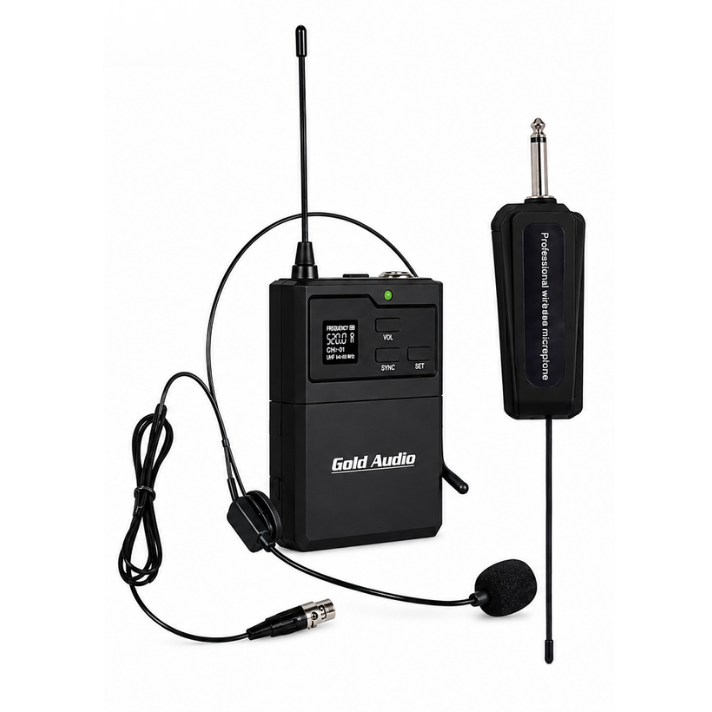 GOLD AUDİO GX-R851 Y TEK YAKA UHF WİRELESS
