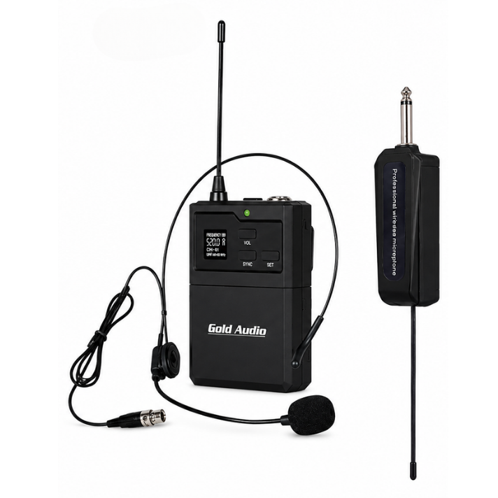 GOLD AUDİO GX-R851 Y TEK YAKA UHF WİRELESS