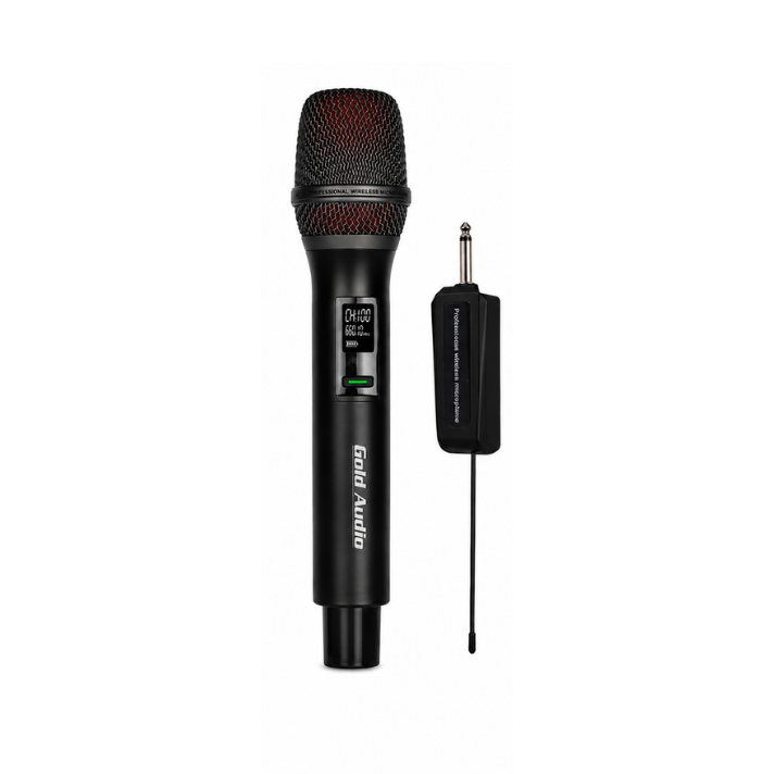 GOLD AUDİO GX-R851 E TEK EL UHF WİRELESS MİKROFON