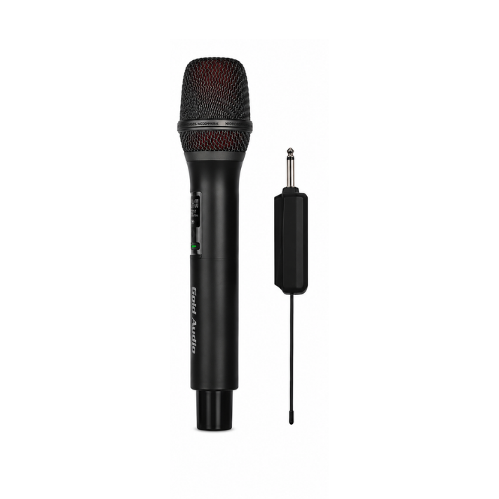GOLD AUDİO GX-R851 E TEK EL UHF WİRELESS MİKROFON