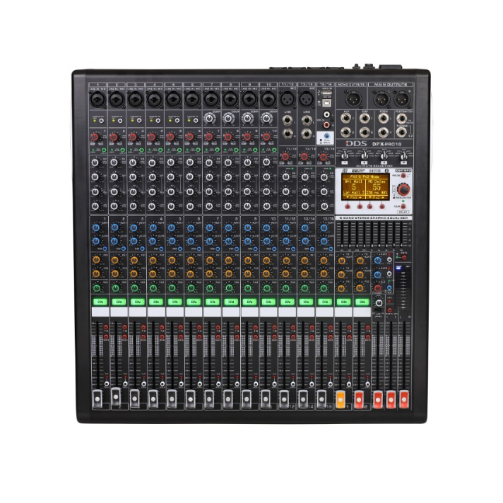 DDS DPX-PRO16 4x1250Watt 16 Kanal Power Mikser
