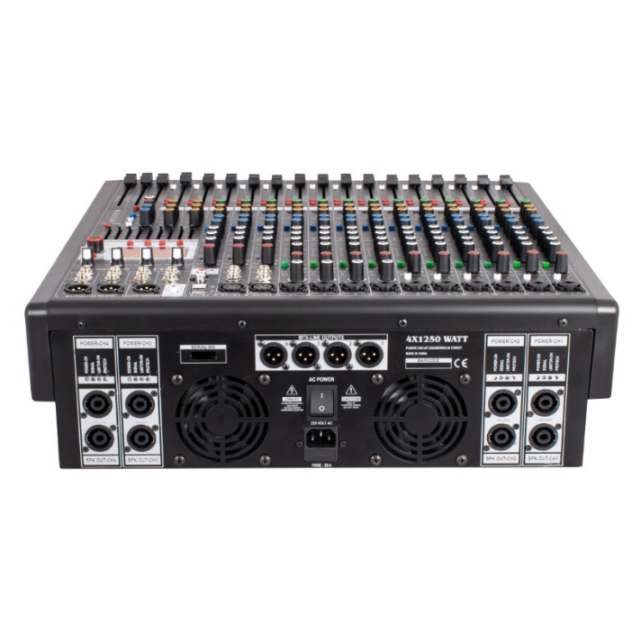 DDS DPX-PRO16 4x1250Watt 16 Kanal Power Mikser
