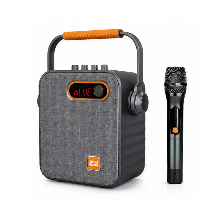 GOLD AUDIO GTX-5 Taşınabilir Portatif Bluetooth Hoparlör – Şarjlı Profesyonel Ses Sistemi
