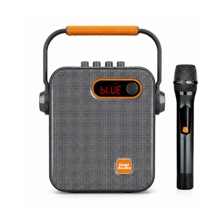 GOLD AUDIO GTX-5 Taşınabilir Portatif Bluetooth Hoparlör – Şarjlı Profesyonel Ses Sistemi