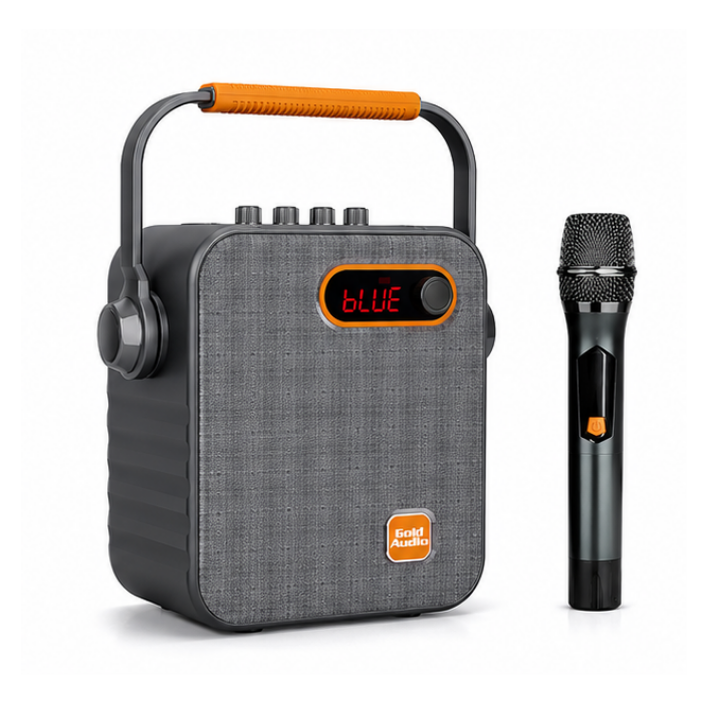 GOLD AUDIO GTX-5 Taşınabilir Portatif Bluetooth Hoparlör – Şarjlı Profesyonel Ses Sistemi