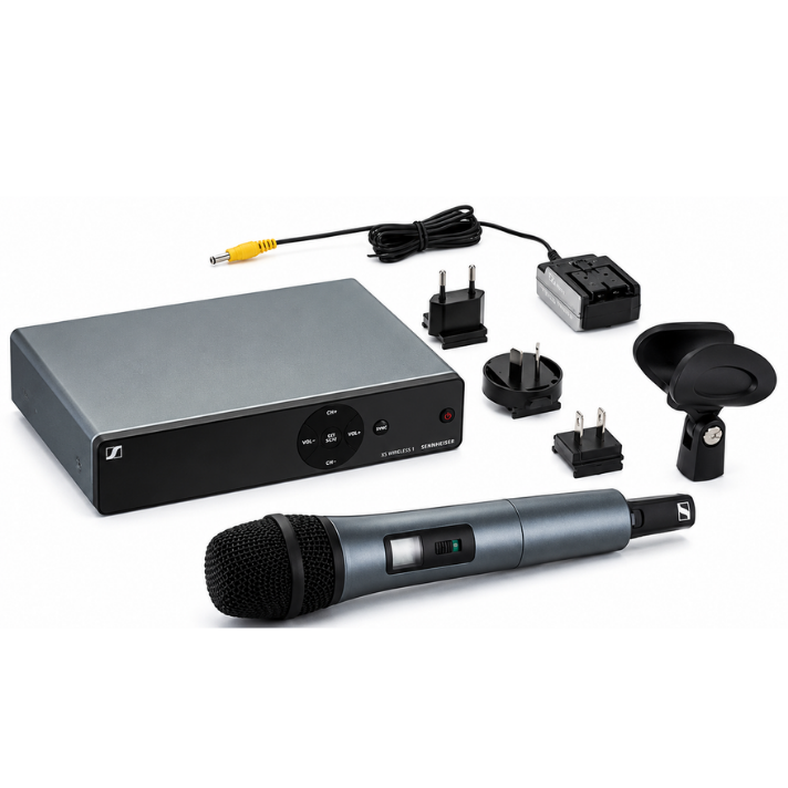 Sennheiser XSW 1-835 Kablosuz El Mikrofonu Seti – Profesyonel UHF Wireless Vokal Mikrofonu