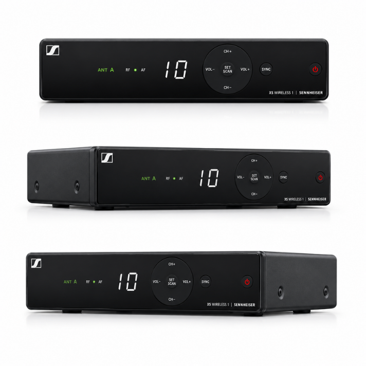 Sennheiser XSW 1-835 Kablosuz El Mikrofonu Seti – Profesyonel UHF Wireless Vokal Mikrofonu
