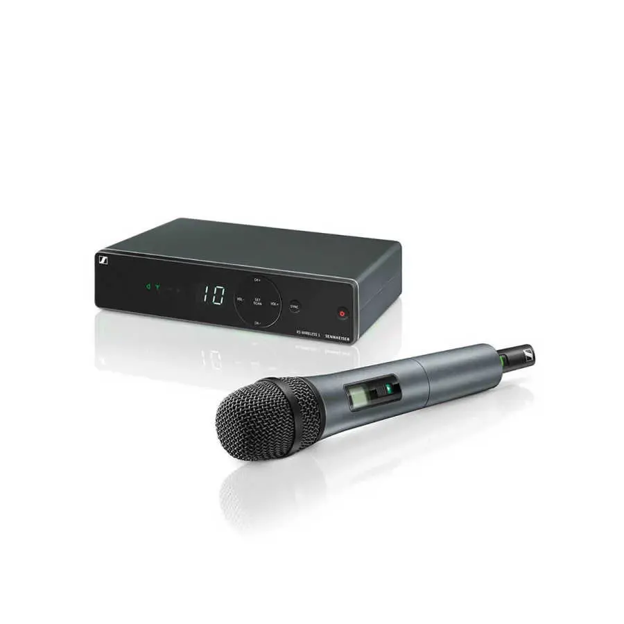 Sennheiser XSW 1 -825 Kablosuz El Mikrofonu Seti – Profesyonel UHF Wireless Vokal Mikrofonu