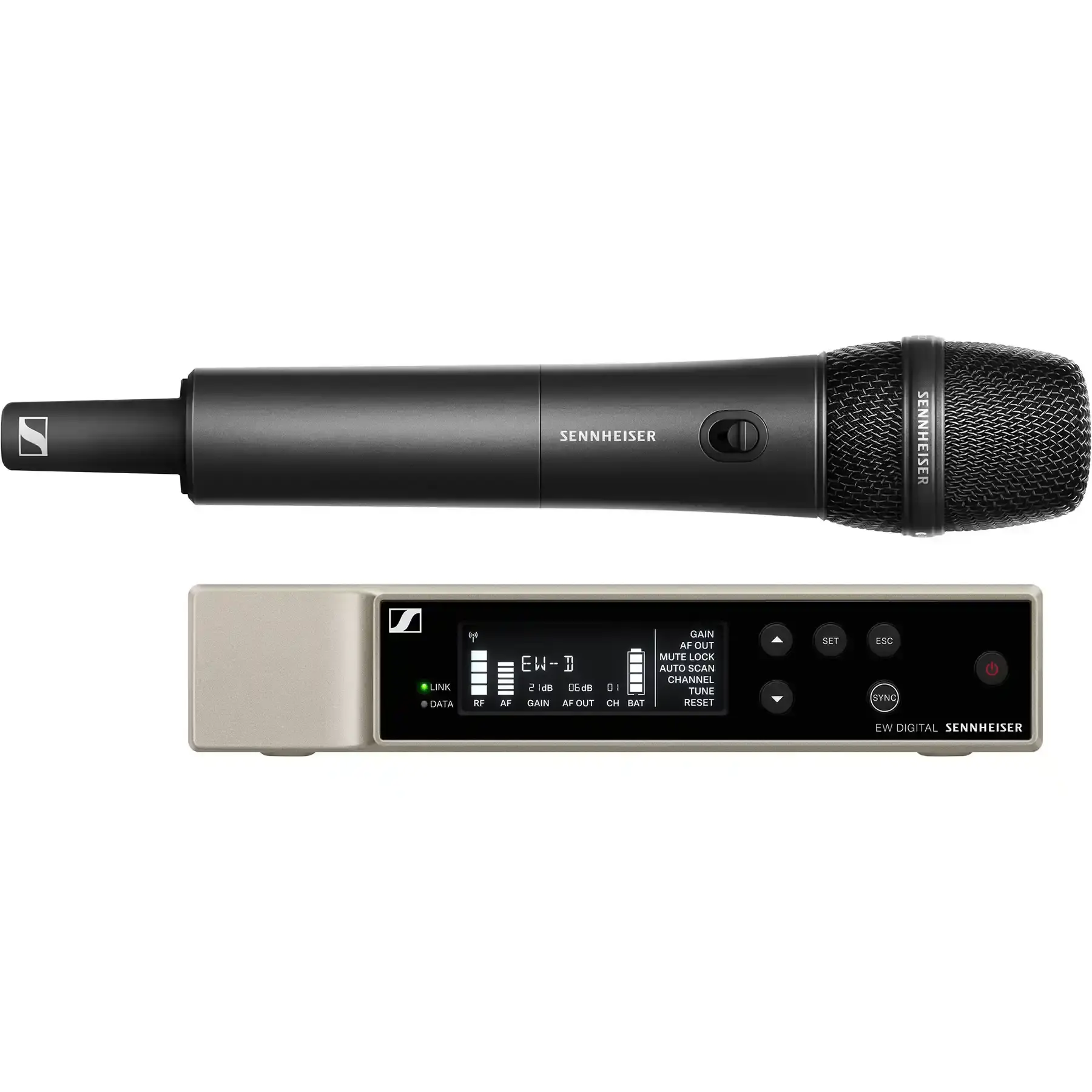 Sennheiser EW-D 835-S SET Kablosuz Vokal Mikrofon Seti – Profesyonel Dijital UHF Wireless El Mikrofonu