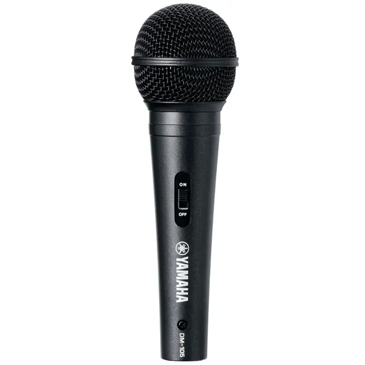 Yamaha DM-105 Cardioid Dinamik Mikrofon – Profesyonel Kablolu Vokal Mikrofonu