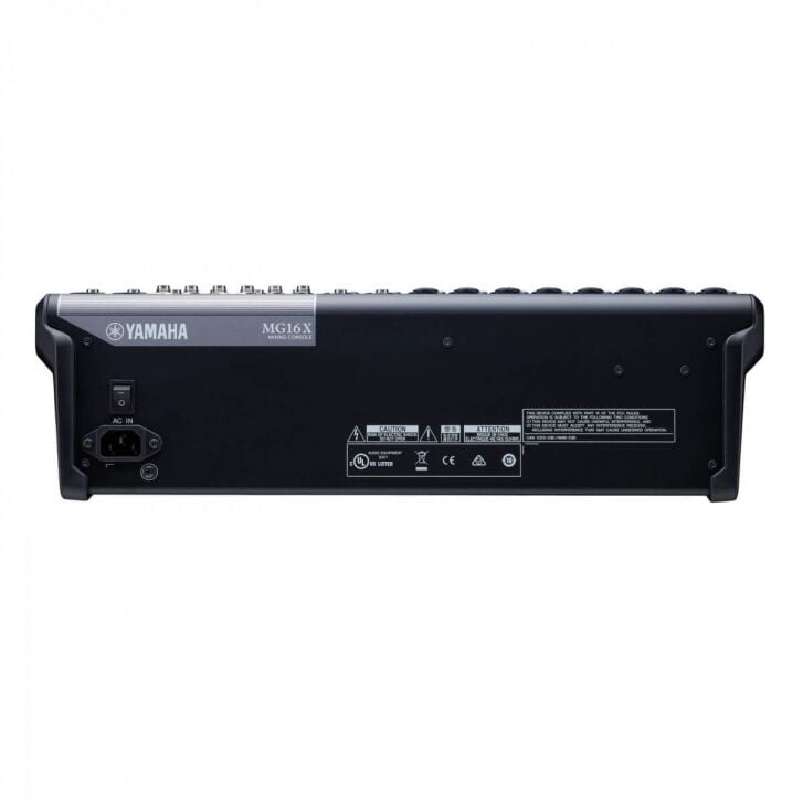 Yamaha MG16X CV 16 Kanal Analog Deck Mikser – Profesyonel Efektli Canlı Ses Mikseri