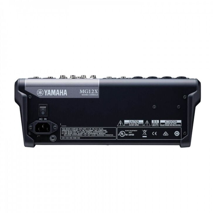 Yamaha MG12X CV 12 Kanal Analog Deck Mikser – Profesyonel Efektli Ses Mikseri