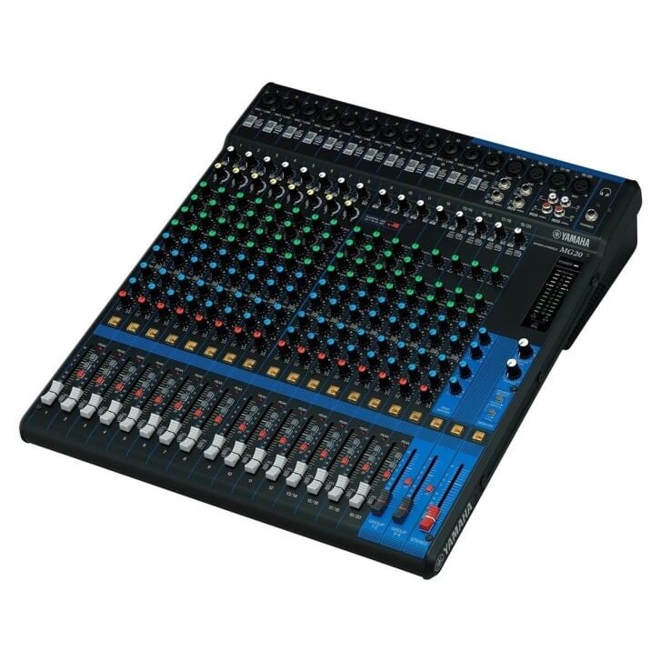 Yamaha MG20XU 20 Kanal Analog USB Deck Mikser – Profesyonel Efektli Ses Mikseri