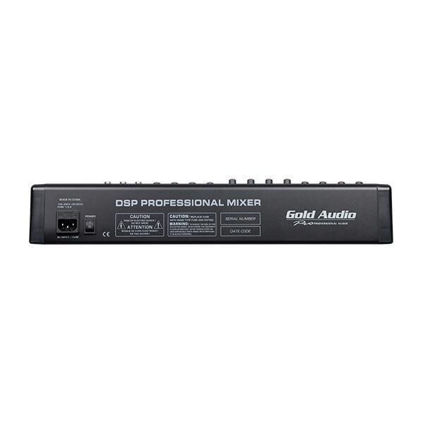 Gold Audio ELITE-GRX 16 16 Kanal Deck Mikser – Profesyonel DSP Efektli Analog Sahne Mikseri