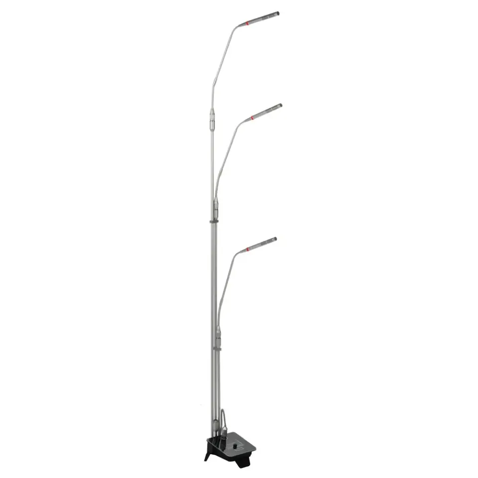 KLANGMEİSTER KGM-316 Ayaklı Sehpalı 3'lü Koro Mikrofon 35/80/140 cm