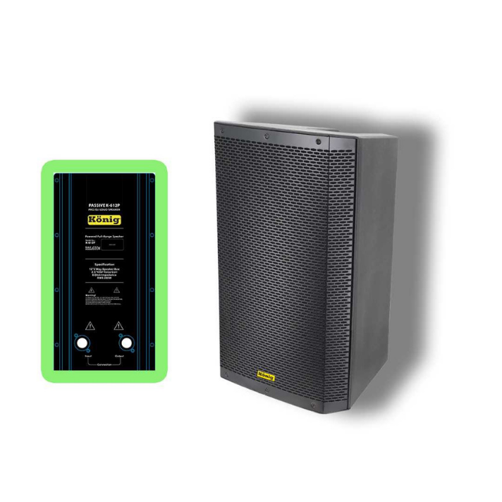 KÖNİG K-612 12'' 600W PASİF KABİN