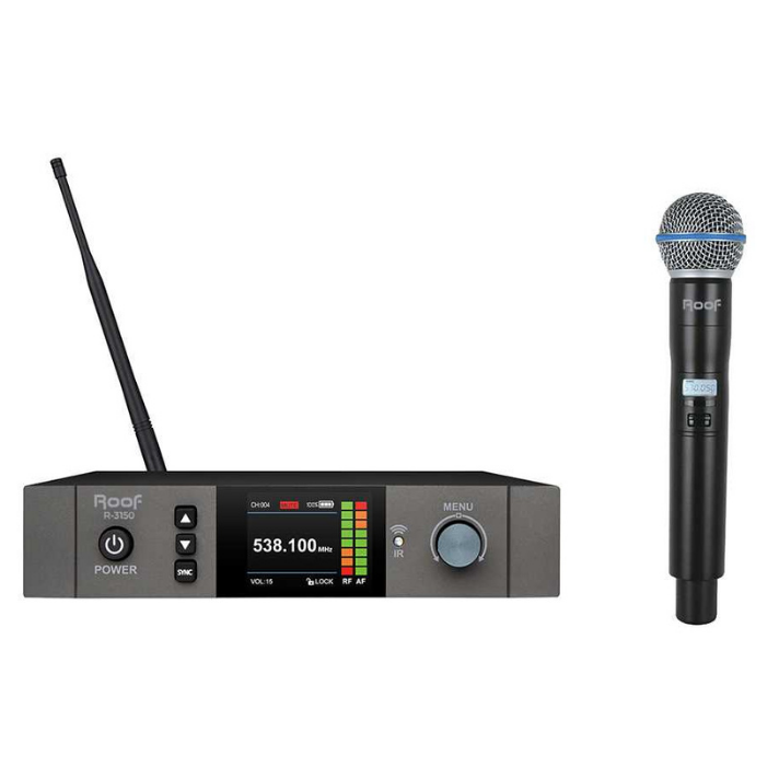 ROOF R-3150 UHF TELSİZ EL MİKROFON