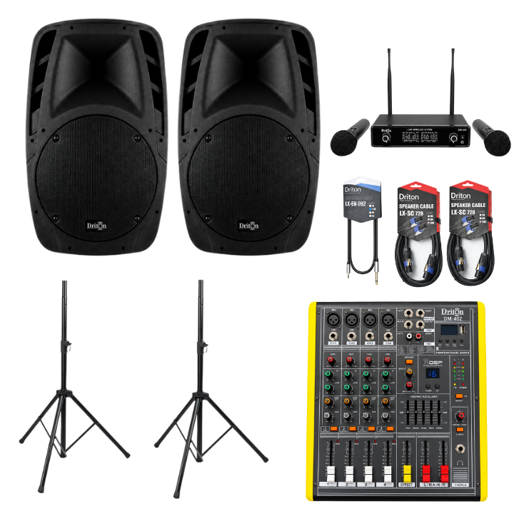 SET-04 12 INC 10 PARÇALIK PASİF HOPARLÖR SET
