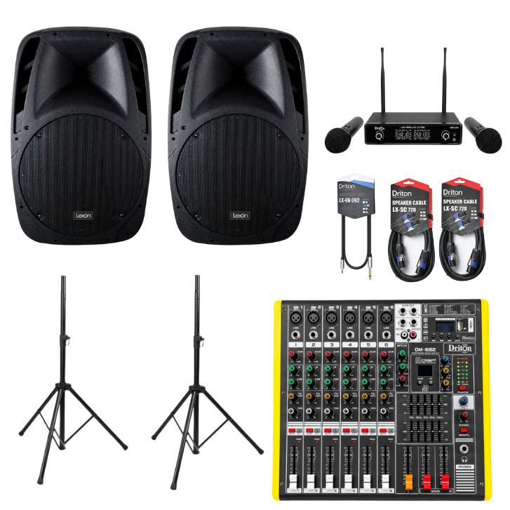 SET-05 15 INC 10 PARÇALIK PASİF HOPARLÖR SET