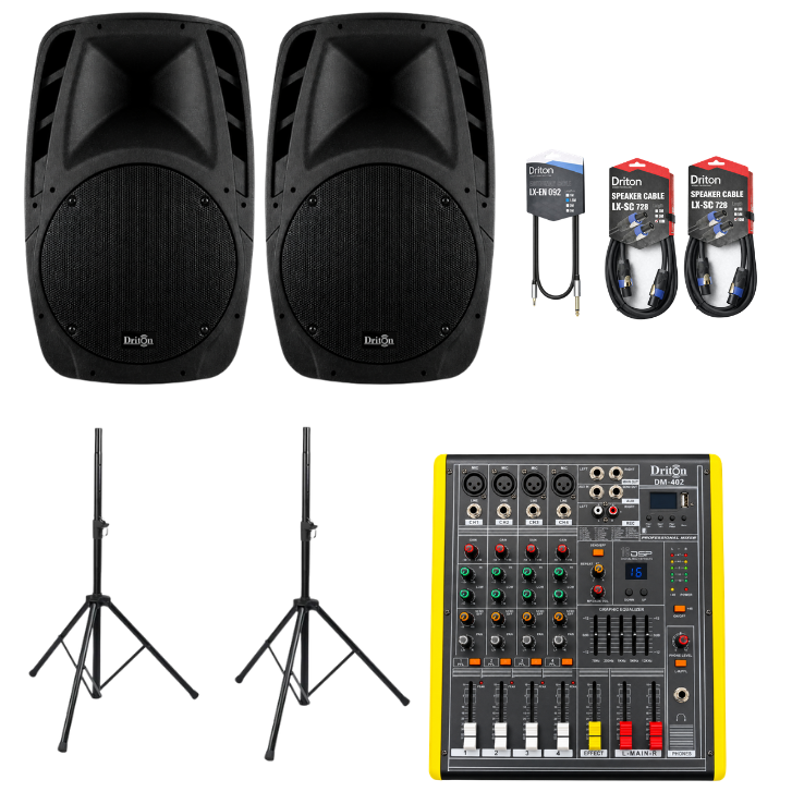 SET-06 15INC 7 PARÇALIK PASİF HOPARLÖR SET