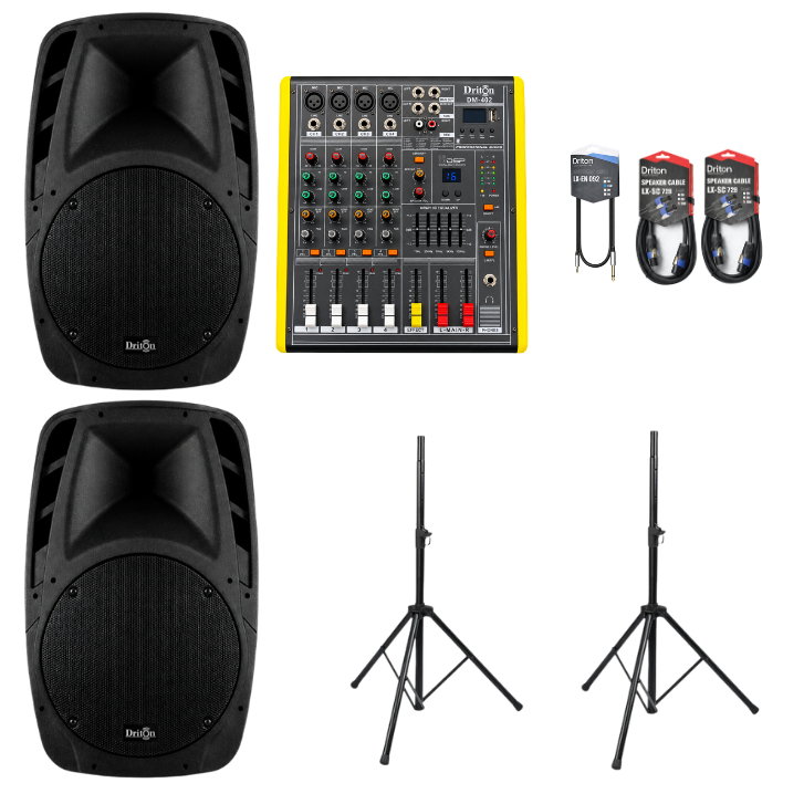 SET-06 15INC 7 PARÇALIK PASİF HOPARLÖR SET