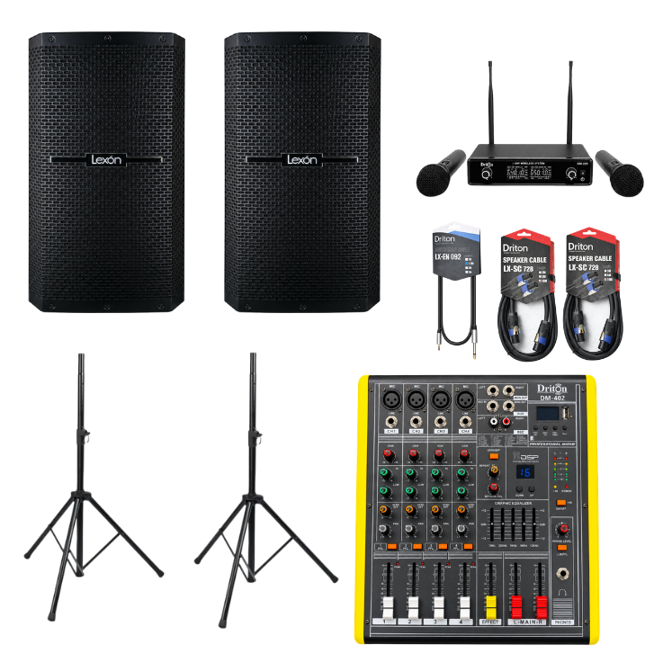 SET-07 15INC 9 PARÇALIK PASİF HOPARLÖR SET